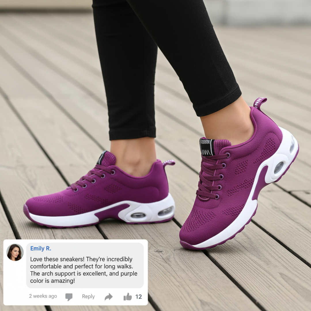 VogAir – Lichte sneakers met orthopedische zool