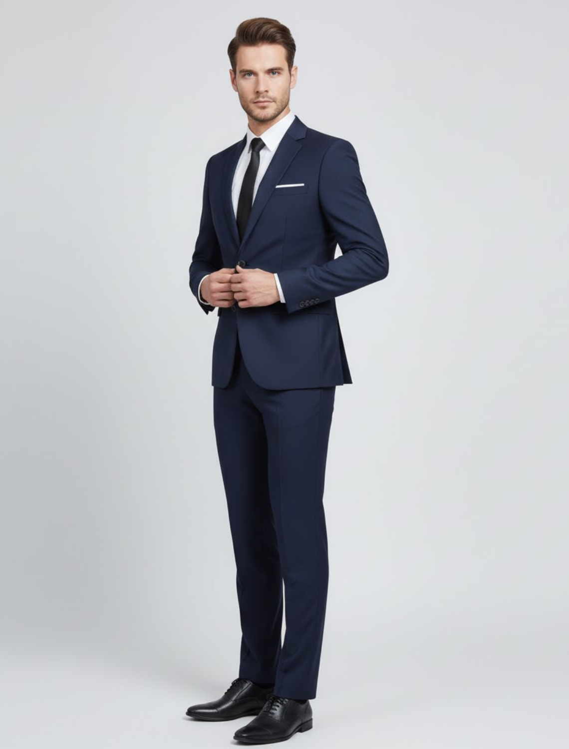 Tristan | Heren elegante formele slim fit suit