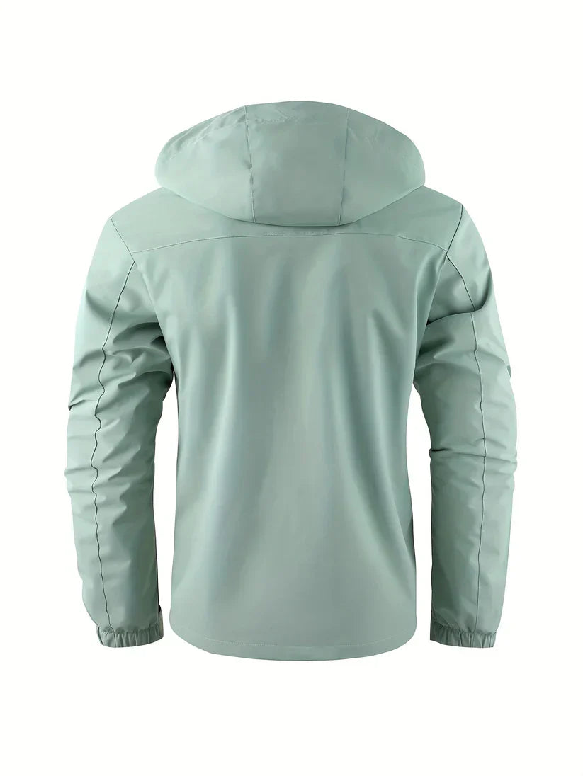 Chance | Heren Gewatteerde Thermische Cargo Jas met Capuchon