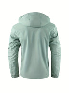 Chance | Heren Gewatteerde Thermische Cargo Jas met Capuchon