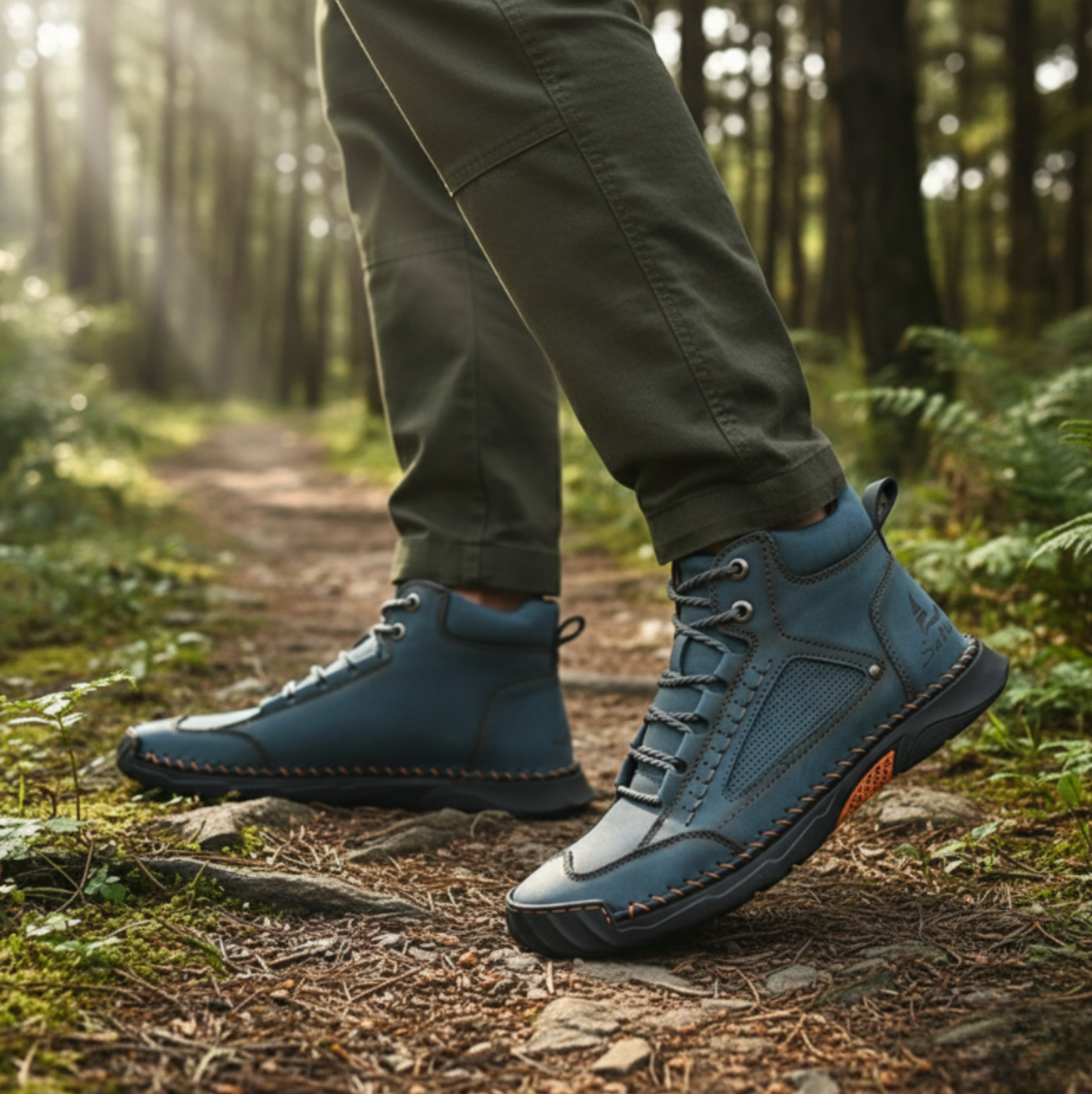 VogSalkin 2.0 - Barefoot all-terrain laarzen met een geprofileerde zool en waterdicht vegan leer