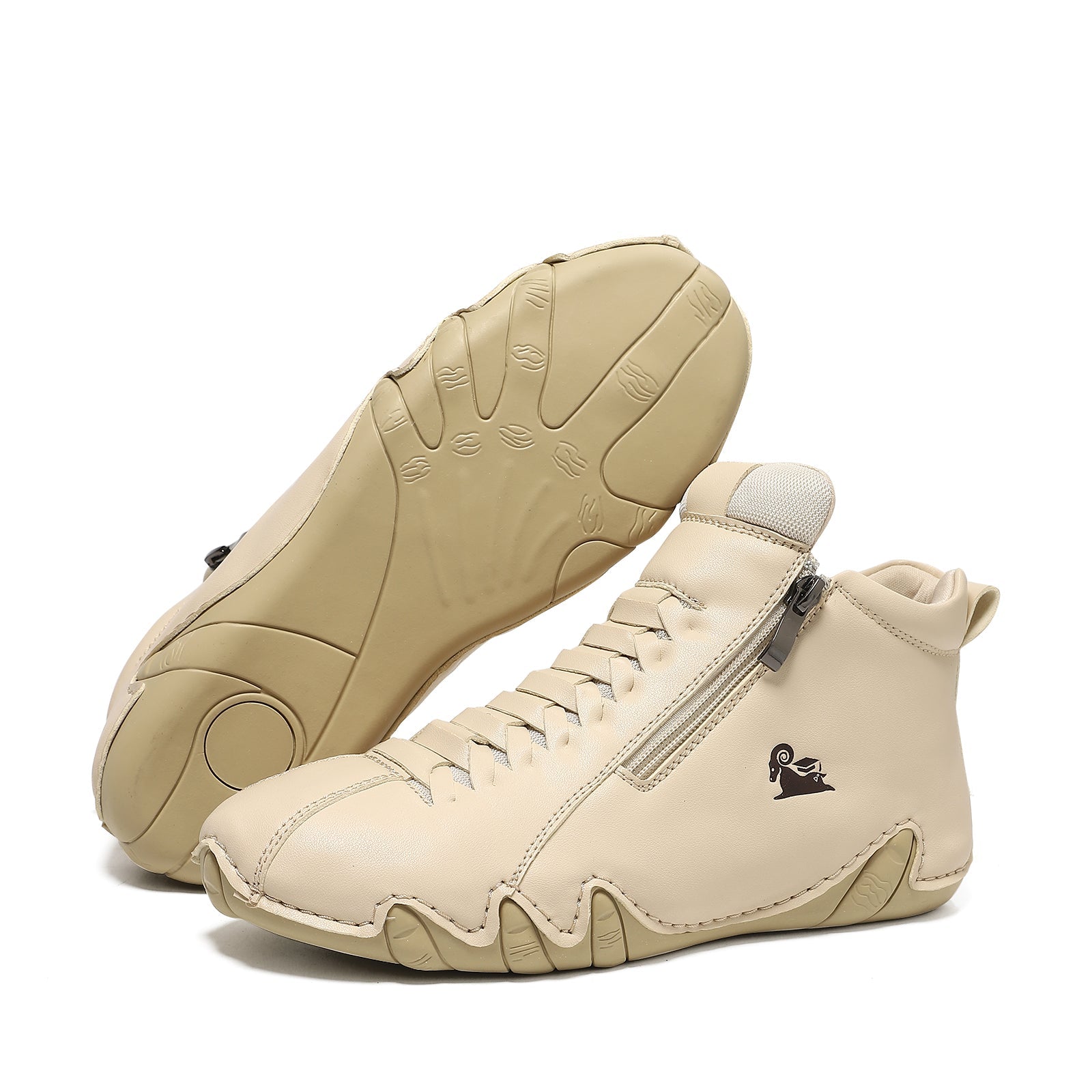 VogBeck 2.0 – Ademend Orthopedisch Schoenen met Dubbele Rits Comfort