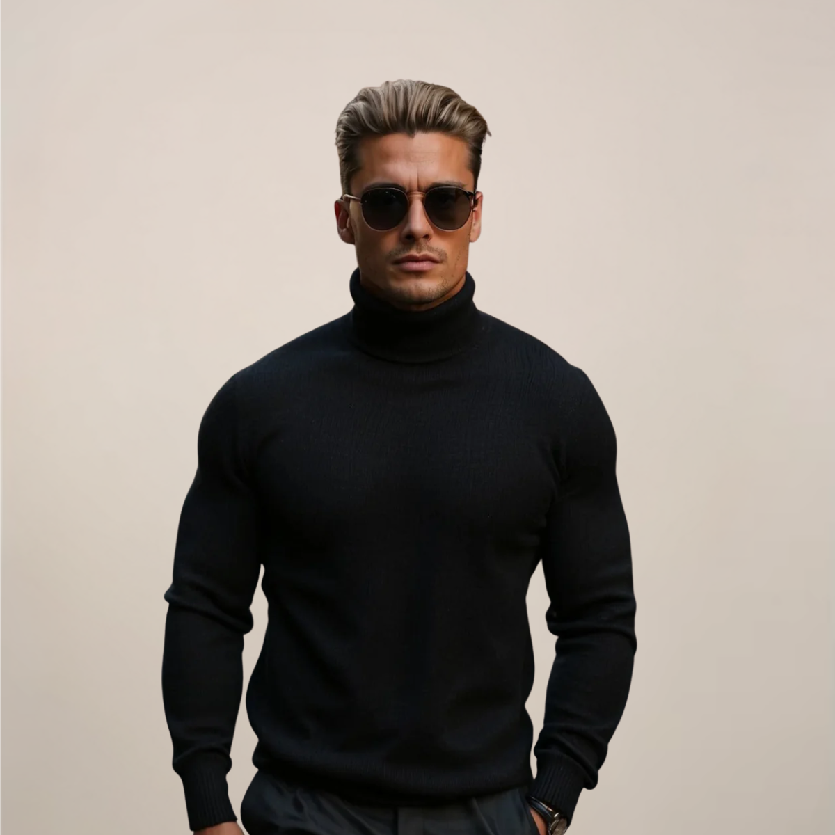 Clark | Heren Lente Turtleneck Pullover Trui