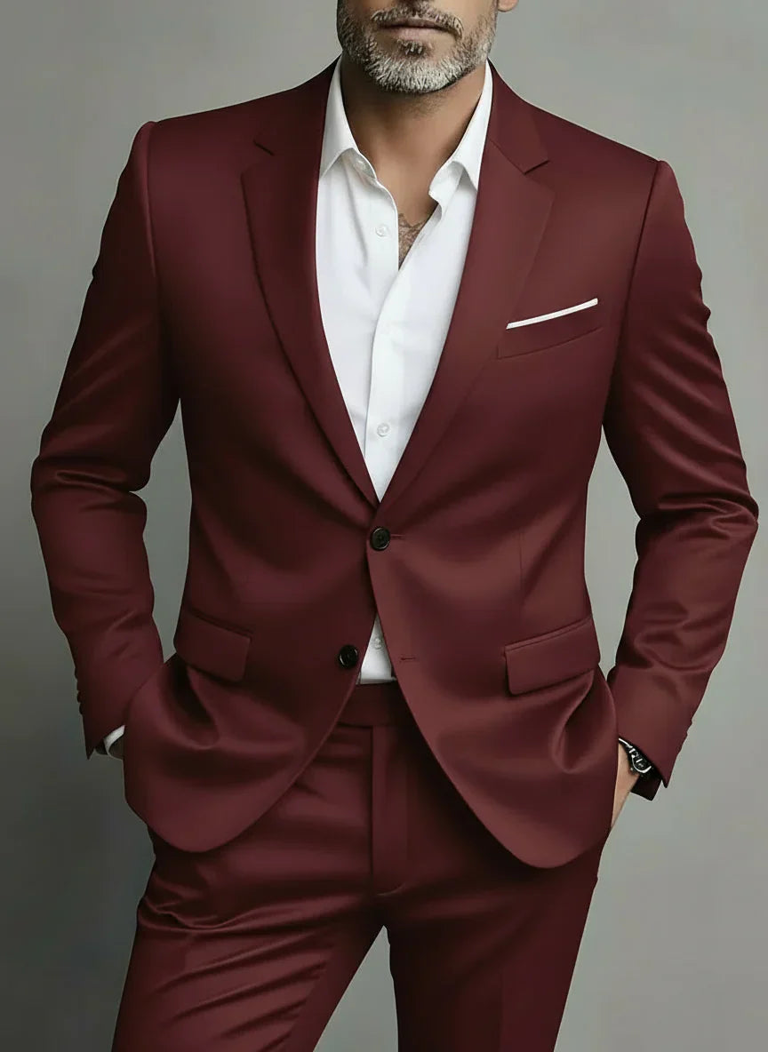 Reece | Elegant Heren Voorjaars Slim Fit Pak